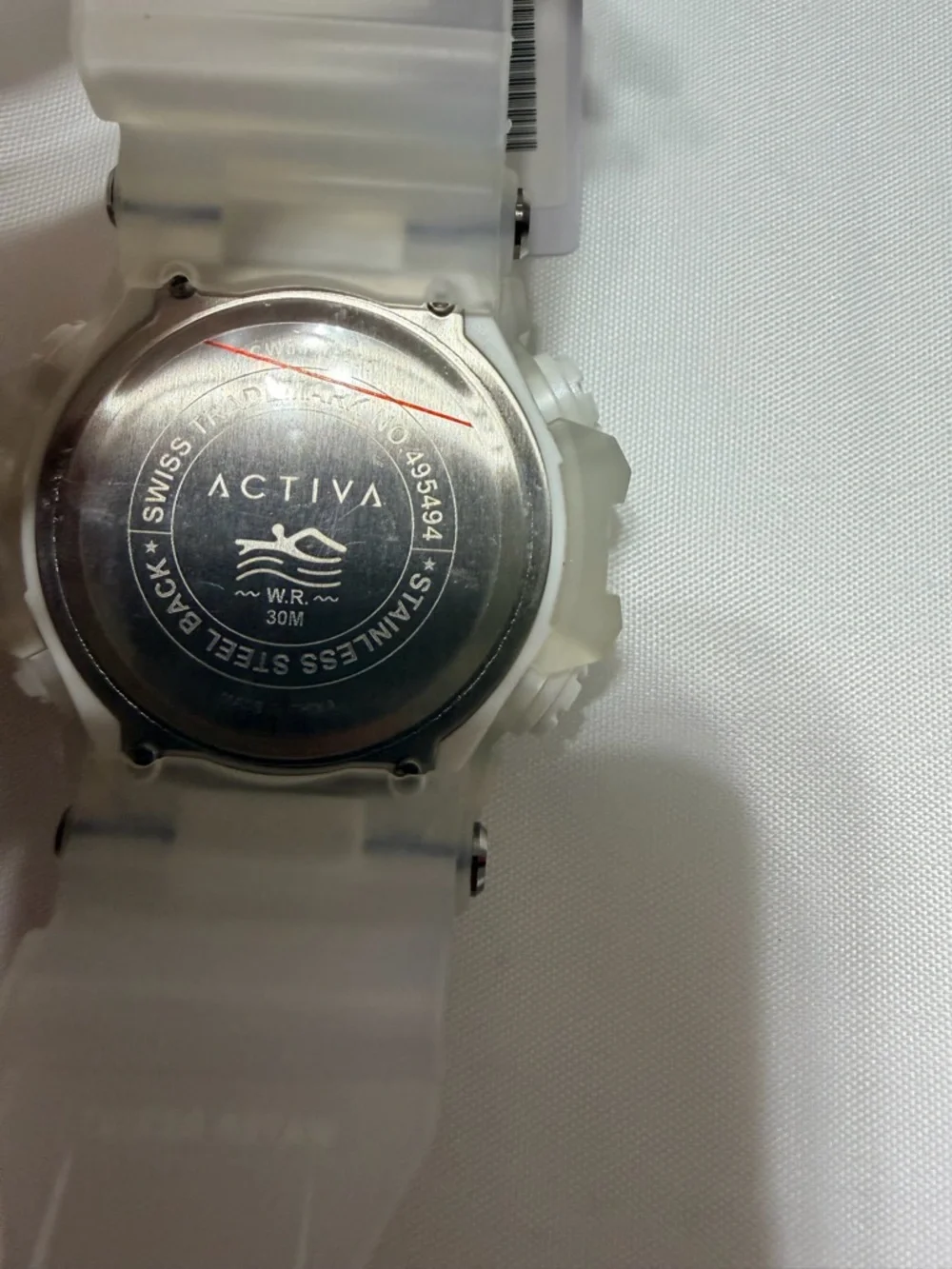 Ativa by Invicta Translucent Sport Digital Watch in Iridescent Blue-Purple
